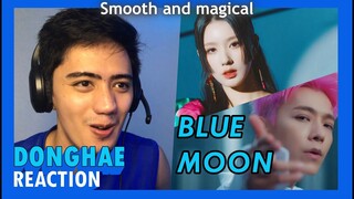 DONGHAE 동해 'Blue Moon (Feat. MIYEON of (G)-IDLE)' Audio REACTION