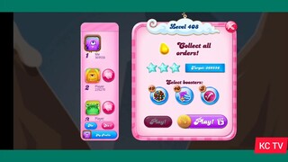 CANDY CRUSH SAGA LEVEL 408 (NEW VERSION)
