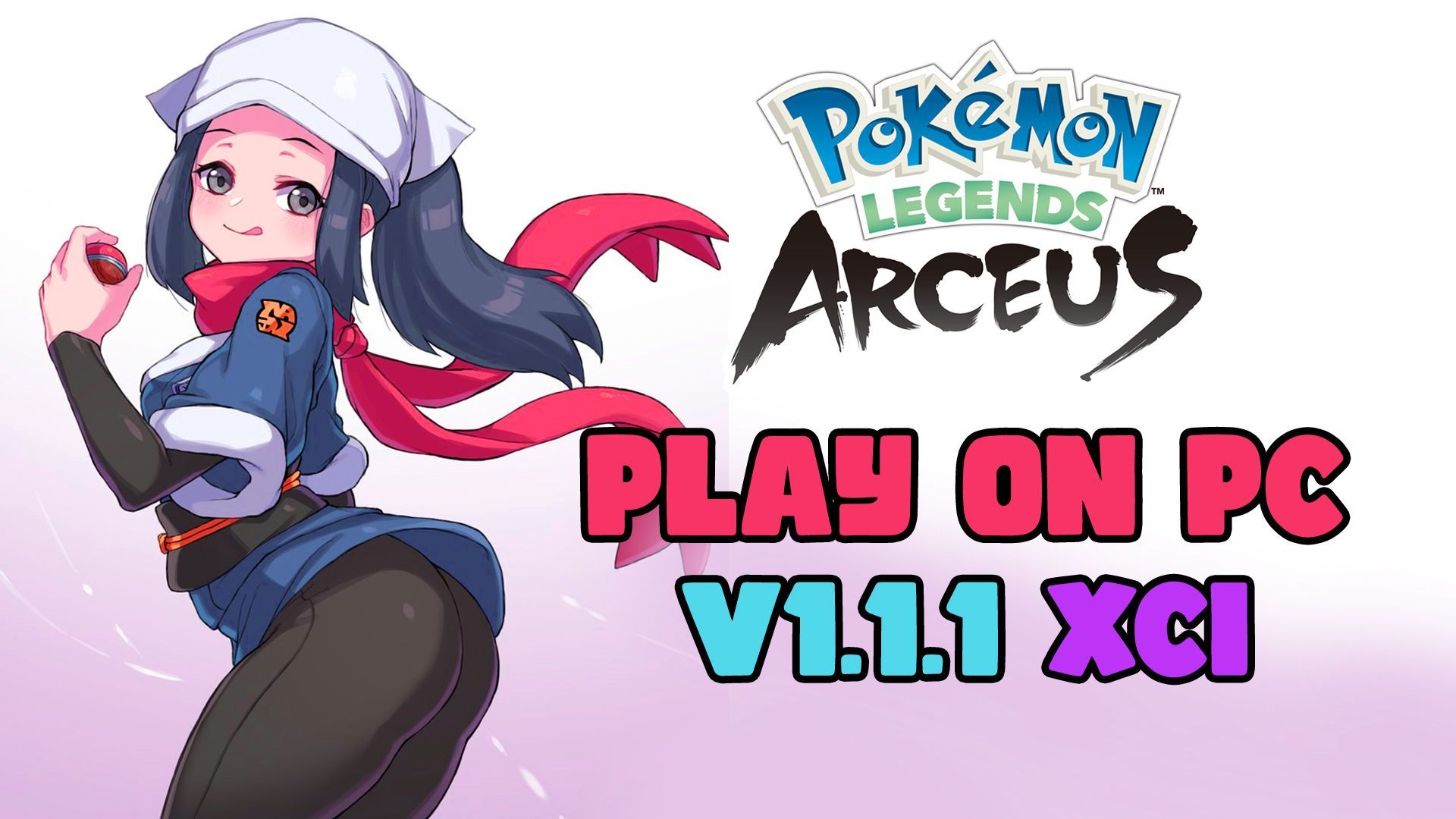 Play Pokémon Legends Arceus 1.1.1 On PC (XCI) - BiliBili