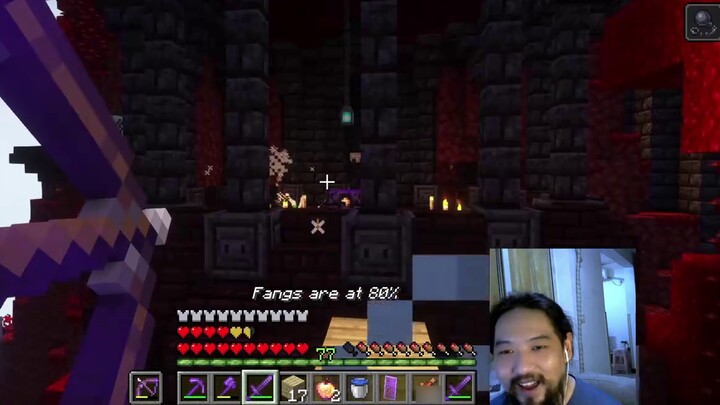 Minecraft: Dungeon Adventure 14, the final dungeon is an air fortress