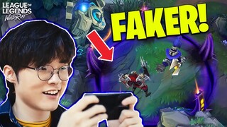 FAKER HERE! - WILD RIFT FUNNY & WTF MOMENTS - LOL WILD RIFT Highlights