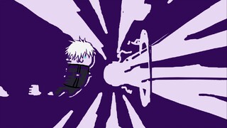 [Jujutsu Kaisen handwriting] Watch Wujo Satoru's continuous crit strike