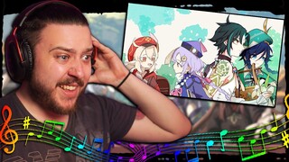 These Genshin Impact Fan Songs are INCREDIBLE (REACTION)