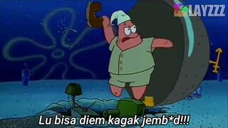 Si Patrick ketika Udah Ngedengerin "Lagu Cringe" untuk kesekian Kalinya...