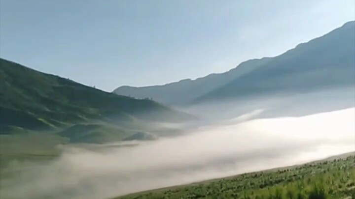 bromo, bukit teletubis