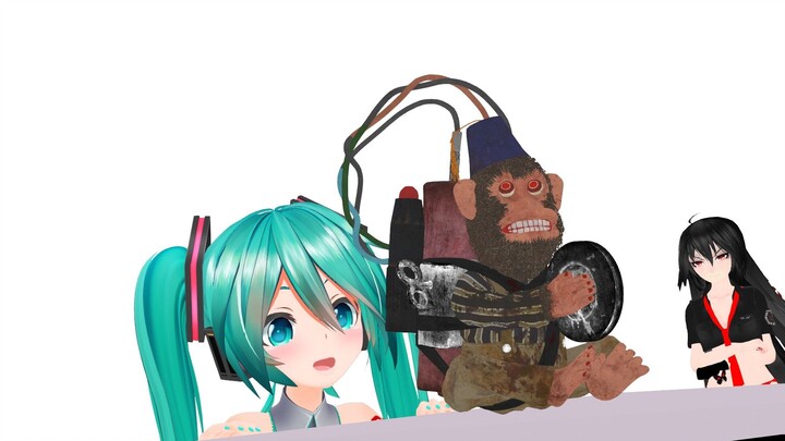 Hatsune Miku dan bom buatannya bom Woah Pipe