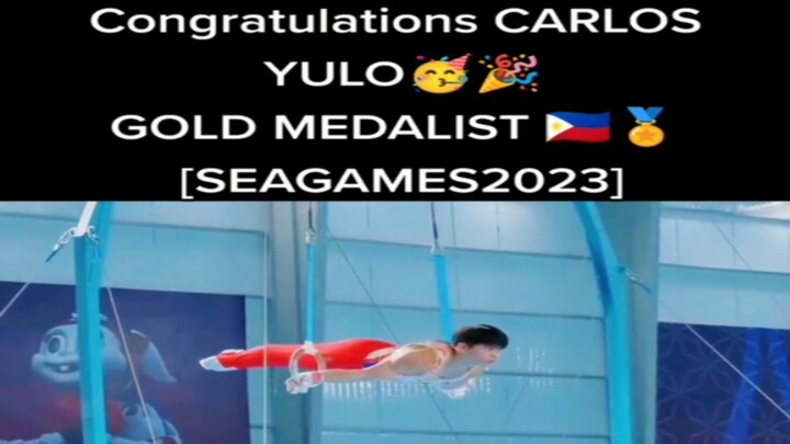CARLOS YULO THE GOLD MEDALIST// SEAGAMES 2023