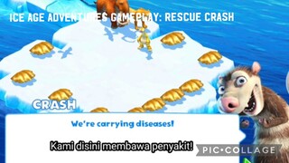 Ice Age Adventures Gameplay: Rescue Crash