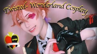 ハーッラビュル寮 エース．トラッポラ Twisted- Wonderland Cosplay Wig Cutting & Makeup