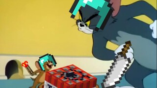 What will happen if you open Tom and Jerry with Minecraft?? EP1