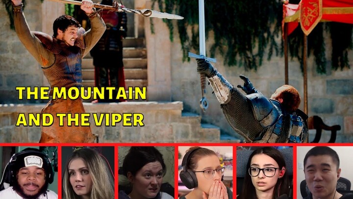 Reactors Reaction to OBERYN vs. THE MOUNTAIN | Game of Thrones 4x8 | The Mountain and the Viper