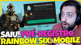 🔥SAIU! PRÉ-REGISTRO RAINBOW SIX: MOBILE! QUANDO VAI LANÇAR? SAIBA TUDO AQUI...