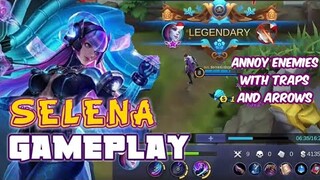 SELENA GAMEPLAY | CARRY YOUR TEAM ON EARLY GAME THEY WILL CARRY YOU ON LATE GAME | Mobile Legends