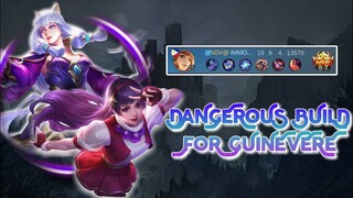 THE MOST DANGEROUS BUILD FOR GUINEVERE | TOP GLOBAL AND SENIOR GUINEVERE | MOBILE LEGENDS