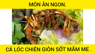 Cá Lóc Chiên Giòn Sốt Me Siêu Ngon #videohaynhat