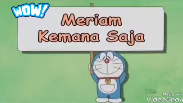 Doraemon meriam kemana saja