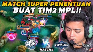 MATCH SUPER PENTING BUAT TIM2 DI RANK BAWAH BUAT LOLOS PLAYOFF!! - RBL VS EVOS MATCH 1