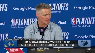 Steve Kerr on Dillon Brooks: "He broke the code. Dillon Brooks broke the code."