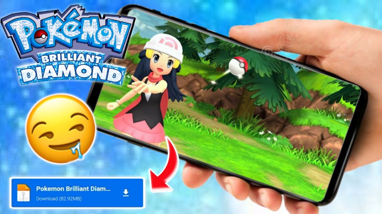 Real Pokemon Brilliant Diamond For Android Download & Gameplay 😱 - BiliBili