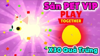 Play Together | Săn PET VIP & Nâng Cấp MAX Bằng Cách Mở 30 Quả Trứng Cao Cấp