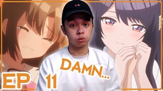 this is getting tuff... | Osamake: Romcom Where The Childhood Friend Won't Lose Episode 11 Reaction
