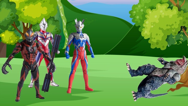 [Ultraman Short Story] The little Ultramans were eaten by monsters, everyone come and save them