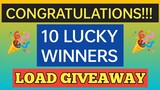 Paano Ako Nagpa Give-away sa YouTube | Congratulations!!! To 10 Lucky Winners☺️