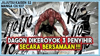 JJK S2 (107) | Dagon DIKEROYOK TIGA PENYIHIR SEKALIGUS!!! Tapi NGGAK BEREFEK Sama Sekali!!