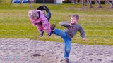 Videos De Risa - Videos Graciosos - Gracioso bebé Karate Falla / New Funny Videos