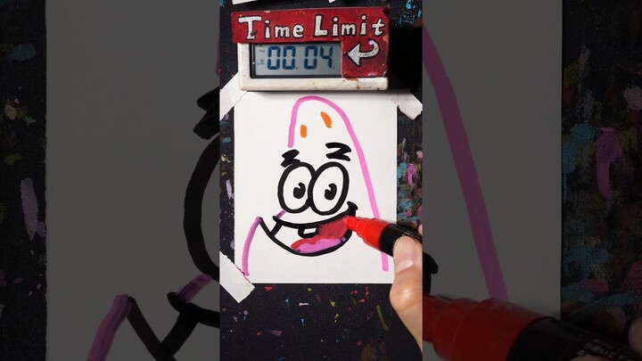 How to Draw PatrickStar in 30 Seconds
