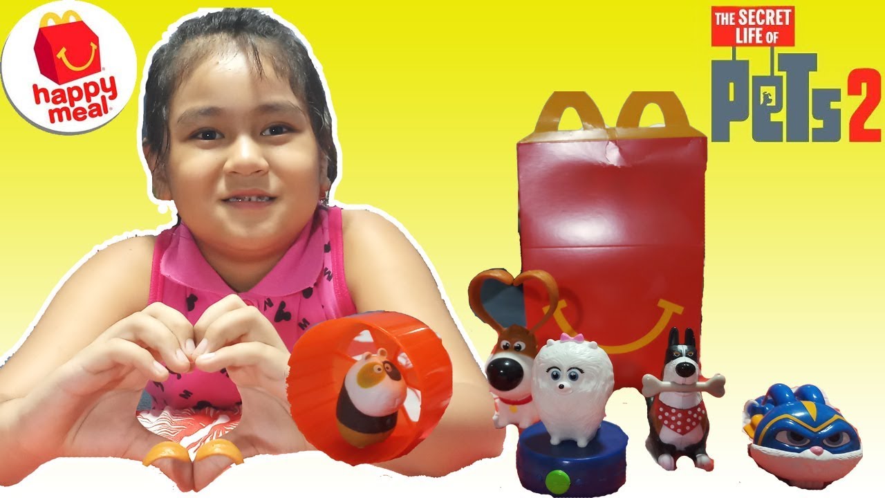 MCDONALDS HAPPY MEAL TOYS 2019 THE SECRET LIFE OF PETS 2 FIVE TOYS NEW & SEALED