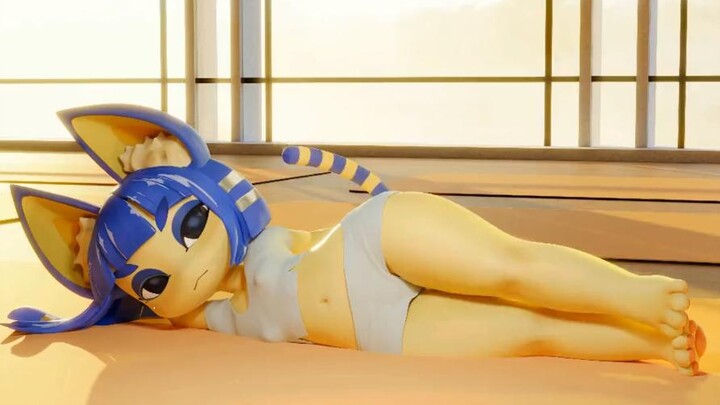 【furry】Come and do some aerobics with Ankha