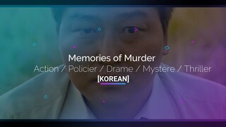 Memories of Murder [KOREAN]  Action / Crime / Drama / Mystery / Thriller