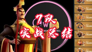 【万国觉醒】干货！7队野战实战总结！