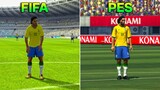 RONALDINHO Penalty Kick | FIFA vs PES (2006-2014)