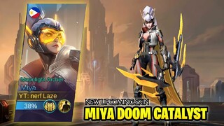 New Mlbb Upcoming Skin Miya Doom Catalyst😍