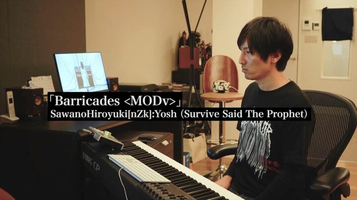 Lagu terpopuler Hiroyuki Sawano "Barricades (MODv)" versi rekaman cloud