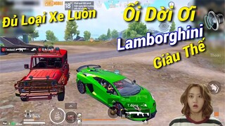 PUBG Mobile | Trà Trộn: Cả Đội Hết Hồn Khi Thấy Full Combo Siêu Xe Nhưng Vẫn FA =)))