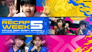EVOS DIVINE AHLI SEJARAH 29 ELIMS/ GAME🥶 | FFWS SEA 2024 Spring - Recap Week 5