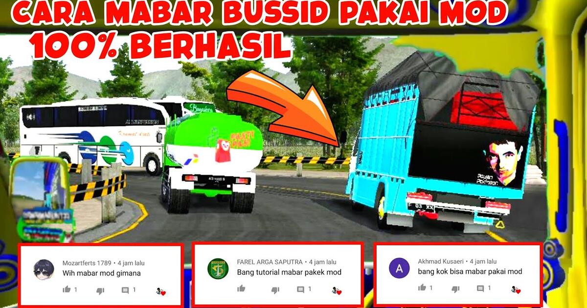 4100 Collections Cara Mod Bussid  Best Free