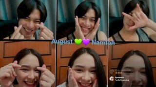 (รัก)​กะทันหัน รวมโมเม้นท์ยิ้มๆของต้าว 2แสบ 💚💜 #ออกัสน้ำฟ้า #แม่ครัวคนใหม่ Cr.บ้านคนรักออกกัสน้ำฟ้า