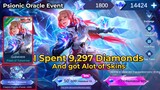 I Spent 9,297 Diamonds in the Psionic Oracle Event and got alot of limited skins