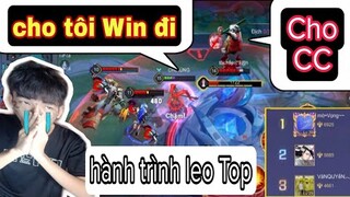 Trụ còn 1 máu cho tôi Win đi mà - Yếu tim đừng xem | hành trình leo Top Tướng