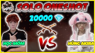 [ Free Fire ] Trận Đấu Solo OneShot M1014 Tiếp Theo Ở Việt Nam Giữa Học Mõm Vs Hùng Akira - Học Mõm