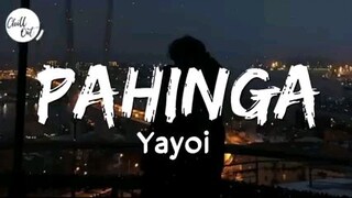 PAHINGA SONG LYRICS