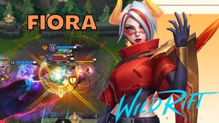 WILD RIFT: FIORA - HARD CARRY | ONESNAP ESPORTS | GAMEPLAY