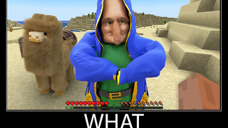 Minecraft รออะไร meme part 141 minecraft ที่เหมือนจริง Wandering Trader