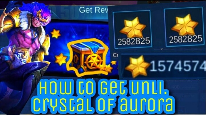 HOW TO GET UNLIMITED CRYSTAL OF AURORA!🔥💯