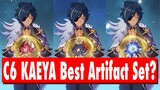 What is the BEST Artifact Set for Kaeya DPS? [Physical C6 Kaeya Build] | Genshin Impact