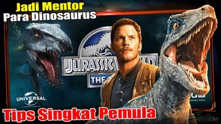 Penjelasan SINGKAT & PRAKTEK Langsung Cara Bertarung Supaya Bisa Menang - JURASSIC WORLD THE GAME